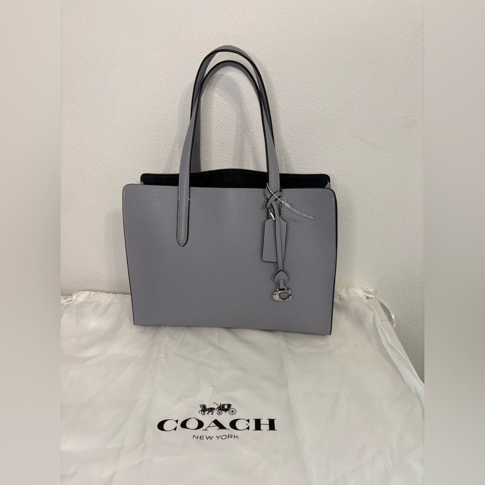 Coach Carter Carryall Silver/Gray Blue